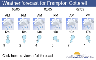 Weather forecast for Frampton Cotterell